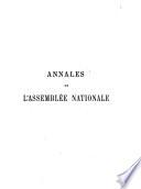 Annales de l'Assemblée nationale