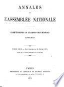 Annales de l'Assemblée nationale