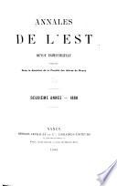 Annales de l'Est