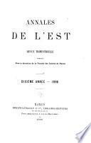 Annales de l'Est
