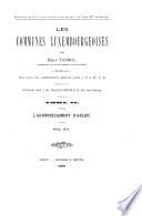 Annales de l'Institut archéologique du Luxembourg