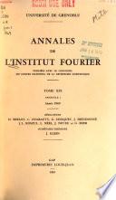 Annales de l'Institut Fourier