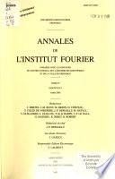 Annales de l'Institut Fourier