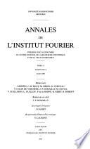 Annales de l'Institut Fourier