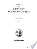 Annales de L'Institut Océanographique