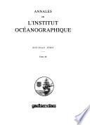 Annales de l'Institut océanographique