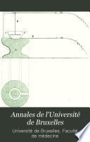 Annales de l'Université de Bruxelles