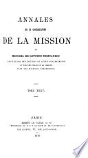 Annales de la Congrégation de la mission