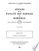 Annales de la Faculté des sciences de Marseille