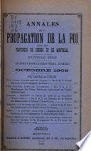 Annales de la propagation de la foi pour les provinces de Québec et de Montréal