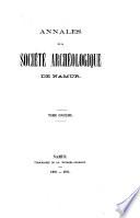 Annales de la Société Archéologique de Namur
