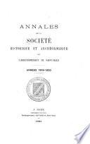 Annales de la Société d'histoire et d'archéologie de l'arrondissement de Saint-Malo