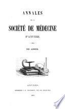 Annales de la Société de médecine d'Anvers