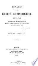 Annales de la Société entomologique de France