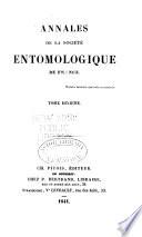 Annales de la Société entomologique de France