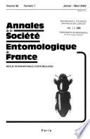 Annales de la Société entomologique de France