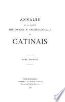 Annales de la Société historique & archéchologique du Gâtinais