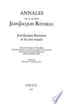 Annales de la Société Jean-Jacques Rousseau