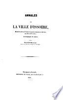 Annales de la ville d'Issoire