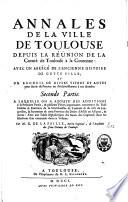Annales de la ville de Toulouse