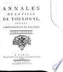 Annales de la ville de Toulouse