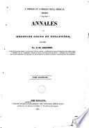 Annales de médecine belge et étrangère