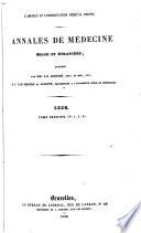 Annales de medecine belge et etrangere
