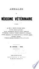Annales de médecine vétérinaire