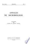 Annales de microbiologie