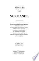 Annales de Normandie