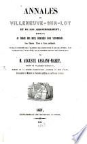Annales de Villeneuve-sur-Lot et de son arrondissement