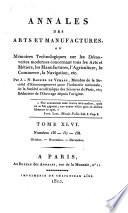 Annales des arts et manufactures ou memoires technologiques ... par R. O'Keilly ... Coll. Vol 1-56. 2e Coll. Vol 1-6