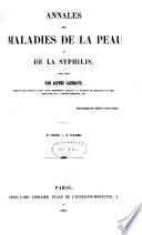 Annales des maladies de la peau et de la syphilis