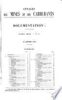 Annales des mines et des carburants
