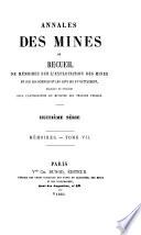Annales des mines