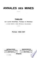 Annales des mines