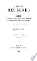 Annales des mines