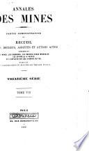 Annales des mines