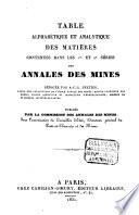 Annales des mines