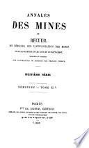 Annales des mines