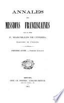 Annales des Missions franciscaines