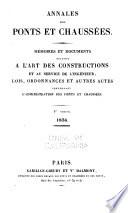 Annales des ponts et chaussees. 2. partie: Partie administrative