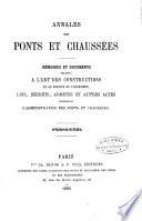 Annales des ponts et chaussées