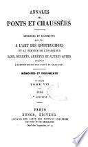 Annales des ponts et chaussées