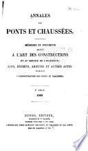 Annales des ponts et chaussées