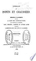 Annales des ponts et chaussées