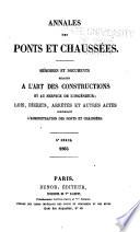 Annales des ponts et chaussées