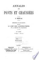 Annales des ponts et chaussées