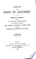 Annales des ponts et chaussées