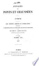 Annales des ponts et chaussées